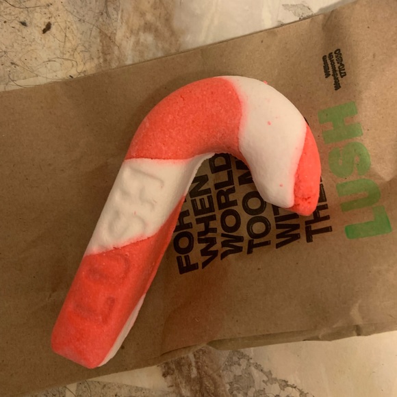 Lush Bath & Body Lush Candy Cane Bubble Bar Poshmark